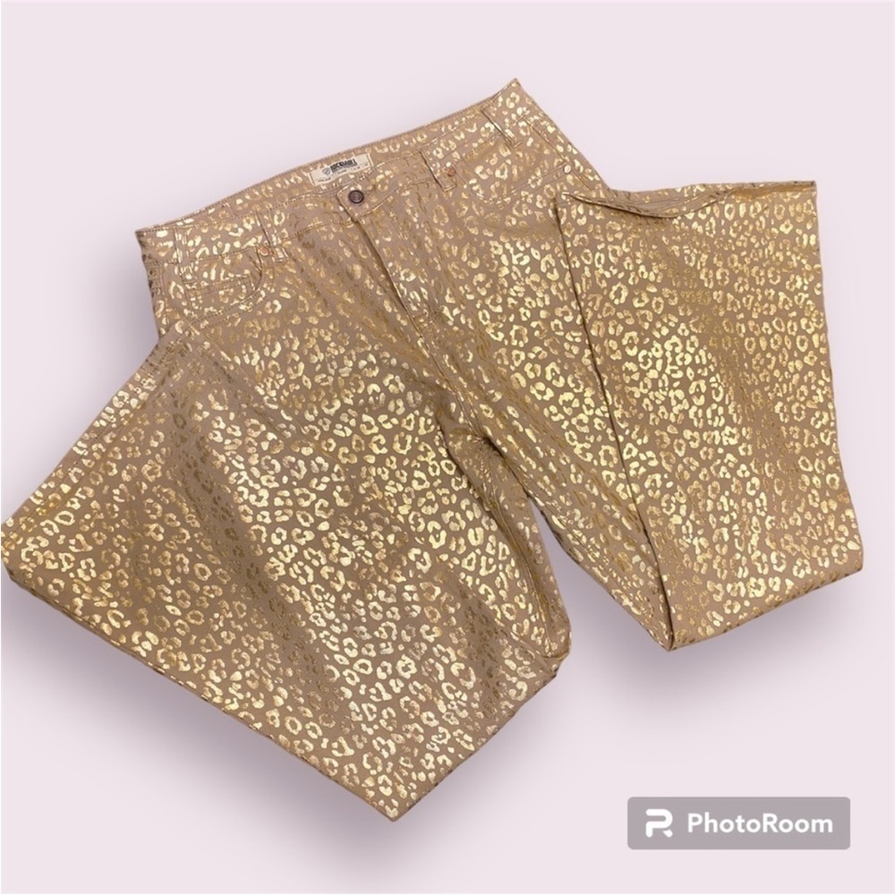 Rock & Roll High Rise Cheetah Jeans